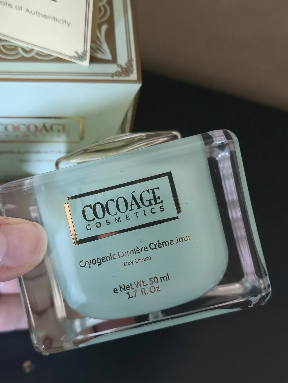 Cocoage Cryogenic Lumière Day Cream - NIB NEW